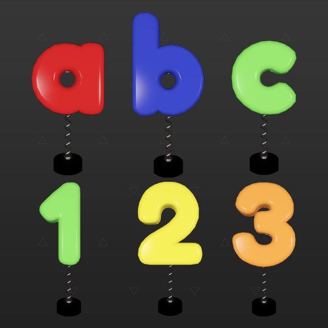 Bobblehead Pack - Alphabet
