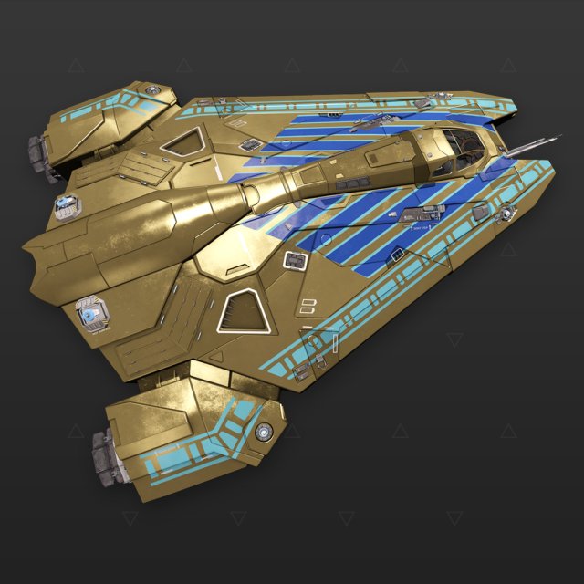 Viper Mk III Osiris Gold & Blue